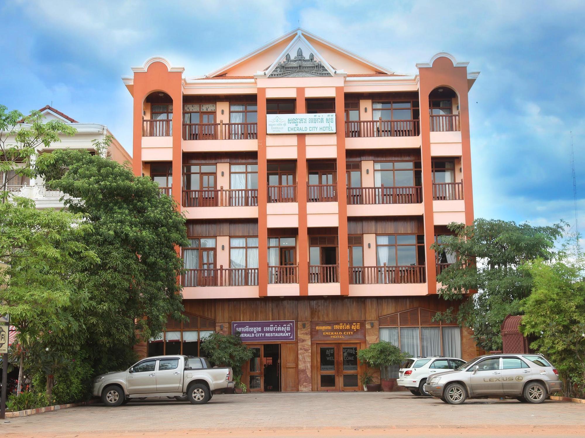 Emerald City Hotel Siem Reap Buitenkant foto